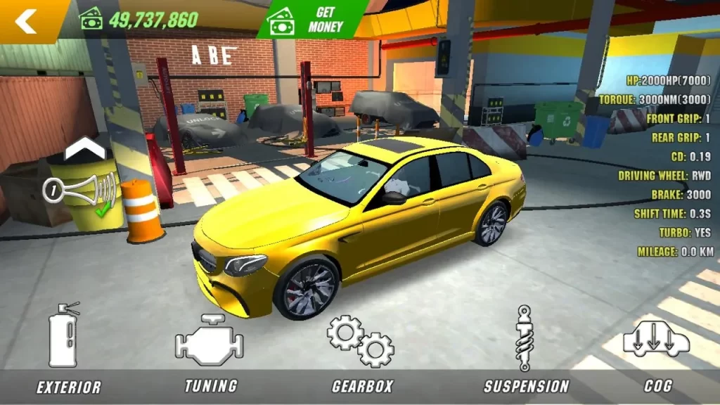 2000hp In Car Parking Multiplayer