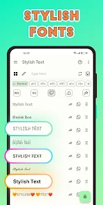 2-  Download stylish text fonts keyboard app.