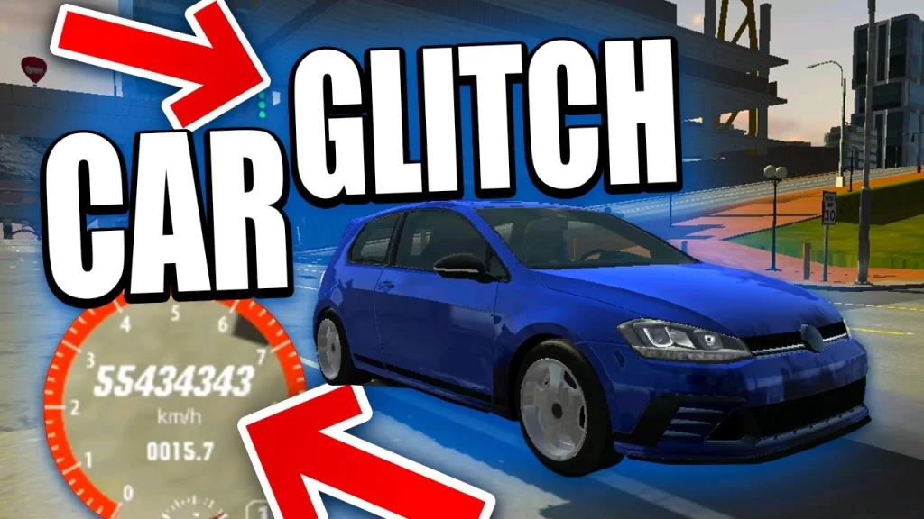 Glitch Cars In Car Parking Multiplayer